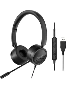 Iggual Dual Tech Auriculares con Micrófono Negros-MAUAMI0866
