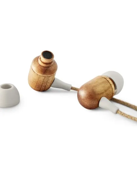 Energy Sistem Earphones Eco Auriculares con Micrófono Cherry Wood