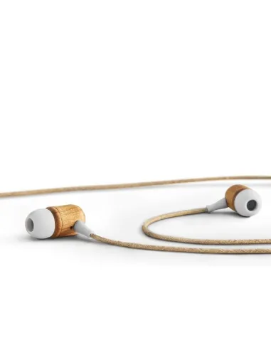 Energy Sistem Earphones Eco Auriculares con Micrófono Cherry Wood