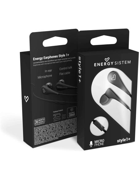 Energy Sistem Auricular Intrauditivo Style 1 Negro