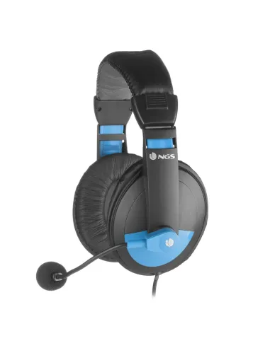 NGS MSX9 Pro Auricular con Micrófono Azul
