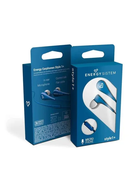 Energy Sistem Style 1+ Auriculares Color Navy