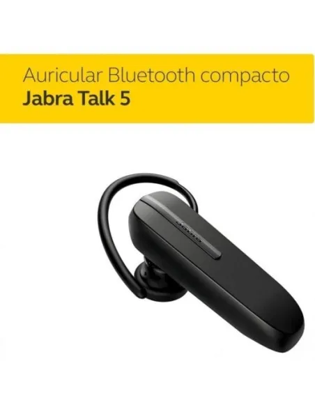 Jabra Talk 5 Auricular Monoaural Bluetooth Negro