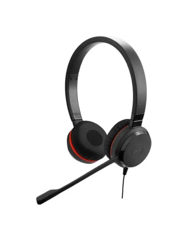 Jabra Evolve 20SE MS Stereo Auriculares USB para Centro de Llamadas