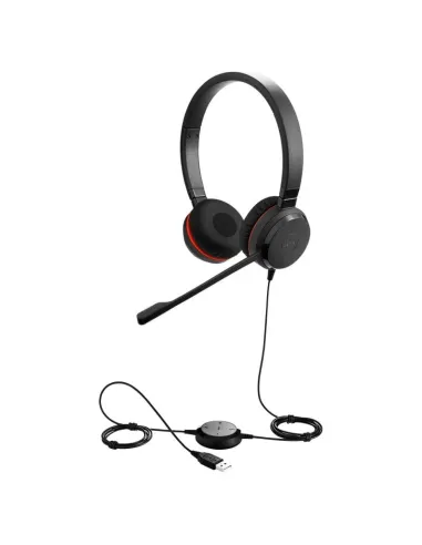 Jabra Evolve 20SE MS Stereo Auriculares USB para Centro de Llamadas