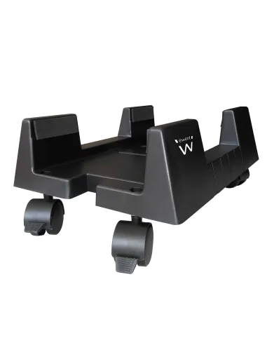 Ewent Soporte CPU con Ruedas Negro