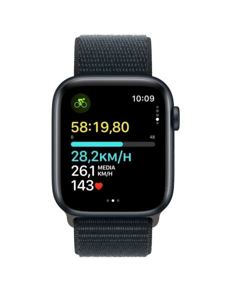 Apple Watch SE GPS 44mm Aluminio Medianoche con Correa Loop Deportiva Medianoche
