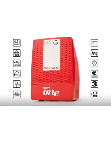 Salicru SPS One A UL Line-Interactive 1000VA Rojo