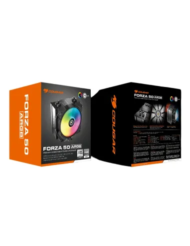 Cougar Forza 50 Ventilador CPU 120mm aRGB Negro