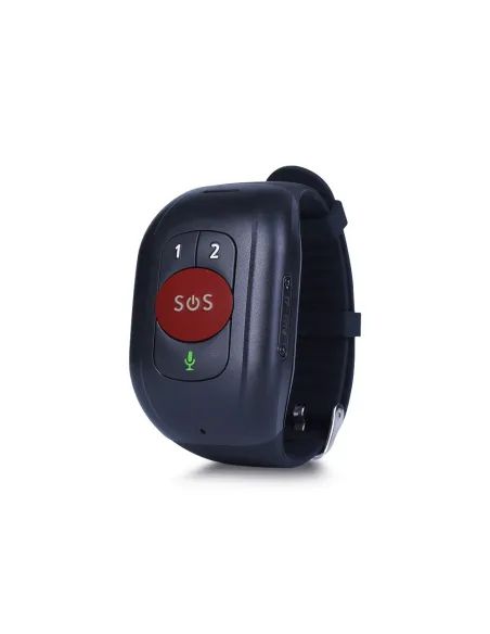 Leotec LESB01R Pulsera de Actividad Negra/Roja