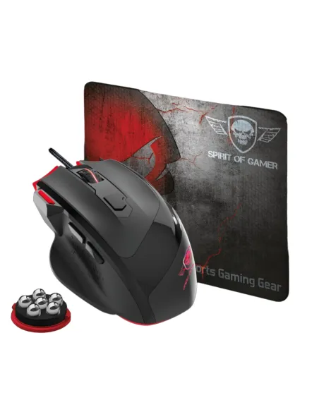Spirit of Gamer S-PM3 Kit Alfombrilla + Ratón Gaming