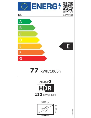 TCL 65P615 65" LED UltraHD 4K