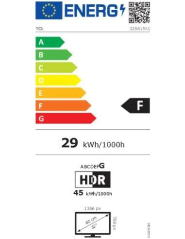 TCL 32S615 32" LED HD Smart TV