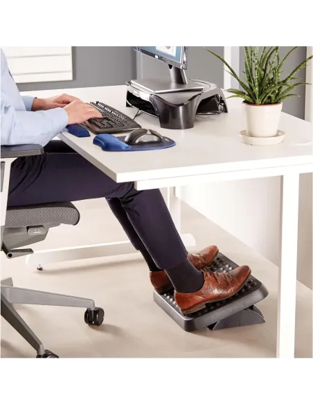Fellowes Reposapiés Ajustable Ergonómico