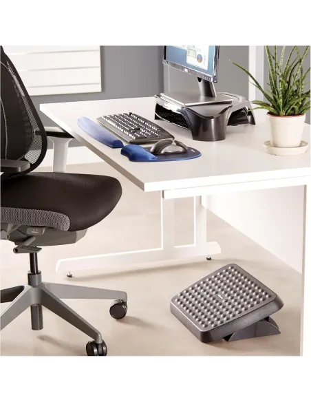 Fellowes Reposapiés Ajustable Ergonómico