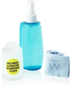 Ewent EW5671 Kit de Limpieza para Pantallas Líquido 200ml + Paño de Microfibra 20x20cm-ALIALM0007