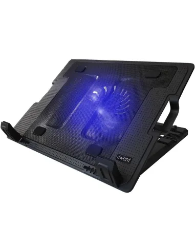 Ewent EW1258 Base de Refrigeracion para Portátil hasta 17" Negro
