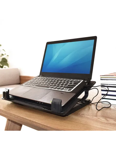 Ewent EW1258 Base de Refrigeracion para Portátil hasta 17" Negro