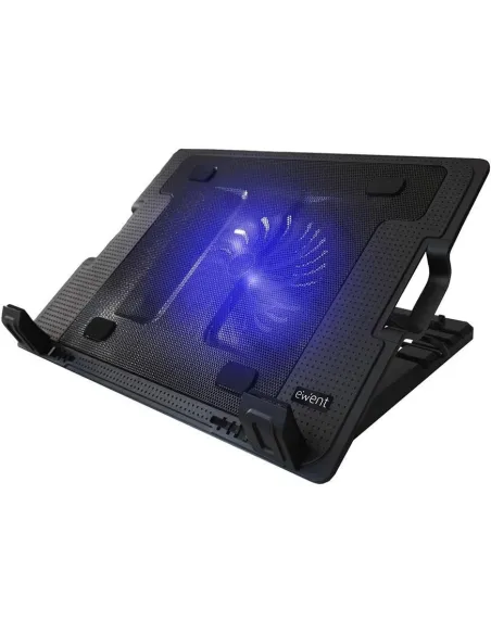 Ewent EW1258 Base de Refrigeracion para Portátil hasta 17" Negro