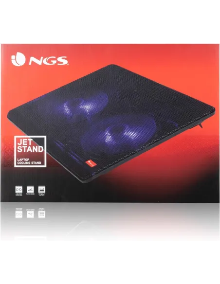 NGS Jetstand Base Refrigeradora para Portátil hasta 15.6"