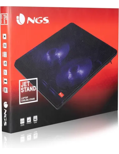 NGS Jetstand Base Refrigeradora para Portátil hasta 15.6"