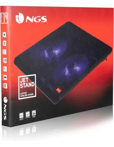 NGS Jetstand Base Refrigeradora para Portátil hasta 15.6"