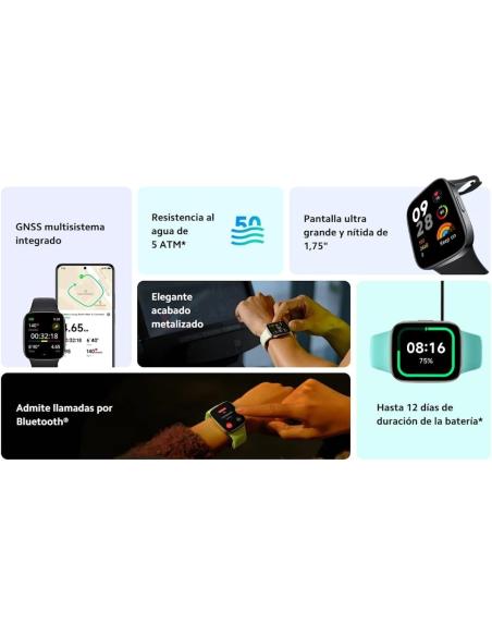 Xiaomi Redmi Watch 3 Reloj Smartwatch Blanco