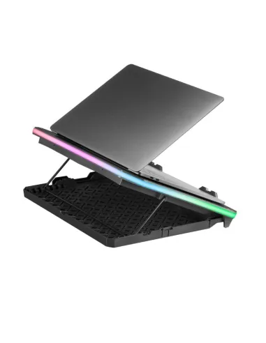 Mars Gaming MNBC6 Base Refrigeradora RGB para Portátiles hasta 19'' + Stand XL