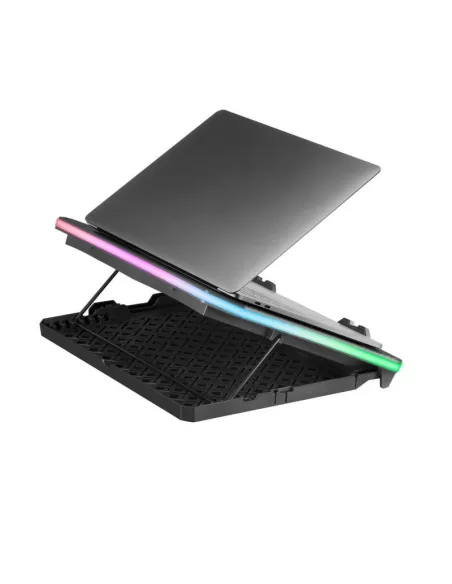 Mars Gaming MNBC6 Base Refrigeradora RGB para Portátiles hasta 19'' + Stand XL