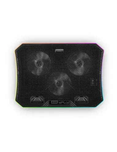 Mars Gaming MNBC6 Base Refrigeradora RGB para Portátiles hasta 19'' + Stand XL