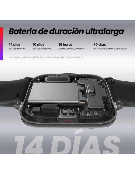 Amazfit Active AMOLED Reloj Smartwach con Correa de Silicona Petal Pink