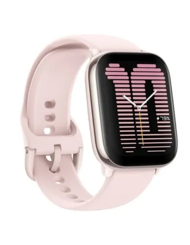 Amazfit Active AMOLED Reloj Smartwach con Correa de Silicona Petal Pink