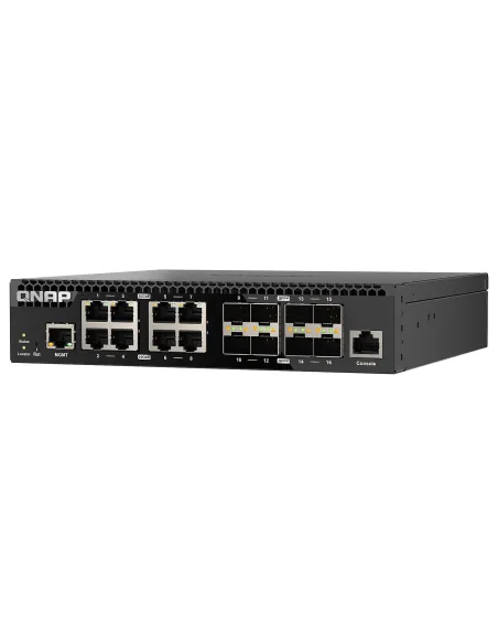 QNAP QSW-M3212R-8S4T Switch de 4 puertos 10 GbE + 8 SFP+ 10 Gbps