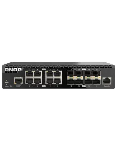 QNAP QSW-M3212R-8S4T Switch de 4 puertos 10 GbE + 8 SFP+-NSWSAR0398