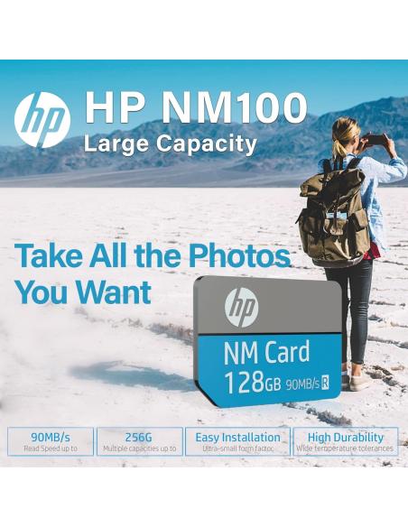 HP NM100 Tarjeta MicroSD Clase 10 256GB