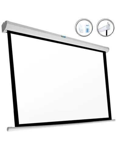 Iggual PSIES243 Pantalla de Proyección Eléctrica 110"
