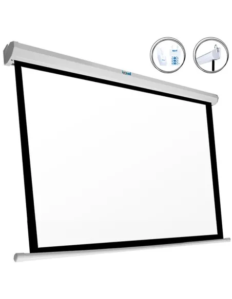Iggual PSIES243 Pantalla de Proyección Eléctrica 110"