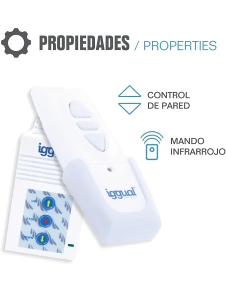 Iggual PSIES200 Pantalla de Proyeccion Eléctrica 111"