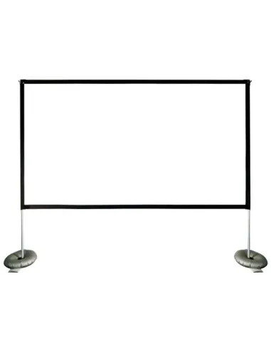 Iggual IGG317402 Pantalla de Proyección Exterior Manual 100"