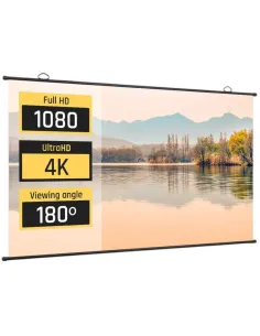 Iggual IGG318096 Pantalla de Proyección Manual 100"-MPRPAY0066