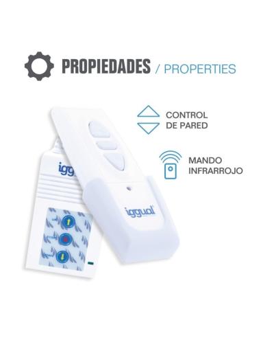 Iggual PSIPS234 Pantalla de Proyección Eléctrica 106"