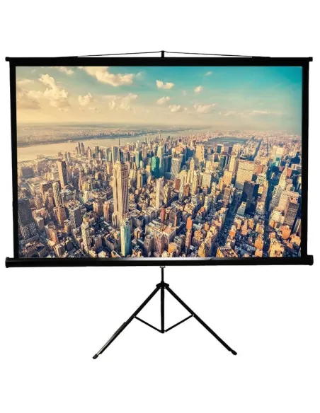 iggual PSITS200 Pantalla de Proyección con Trípode 200x200 + Bolsa