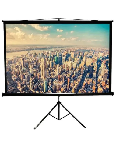 iggual PSITS180 Pantalla de Proyección con Trípode 180x180 + Bolsa