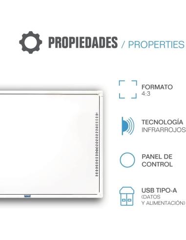 Iggual Iris 86" Pizarra Interactiva
