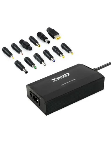 TooQ Cargador Universal para Portátil 100W Negro