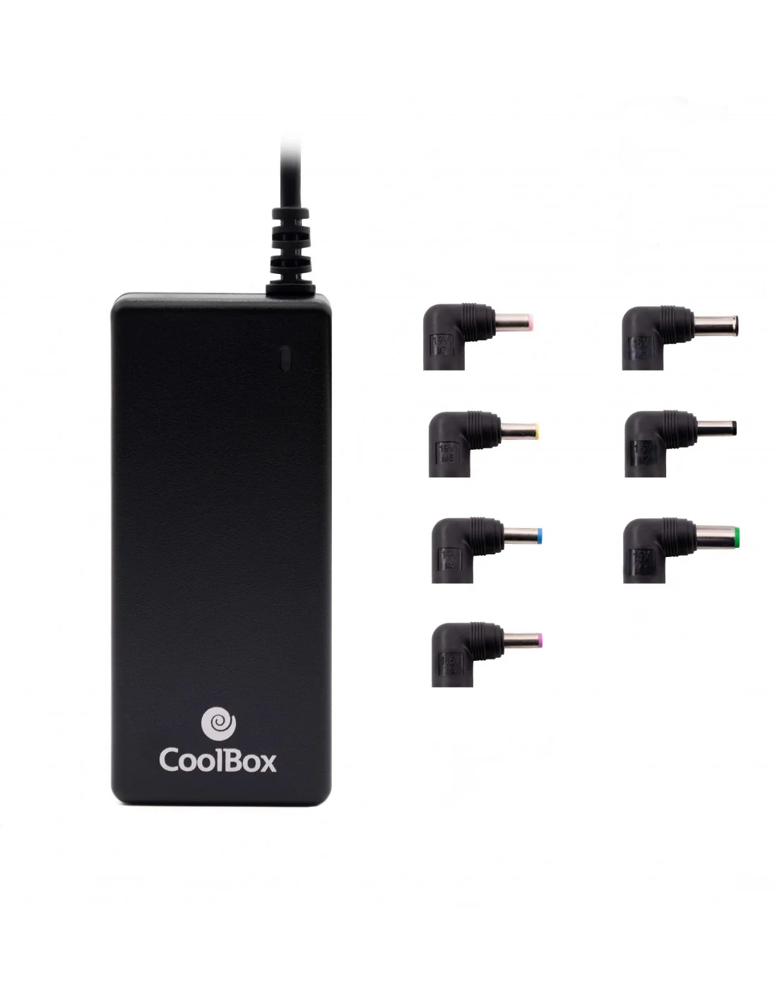 CoolBox Cargador Universal para Portátiles 45W Negro