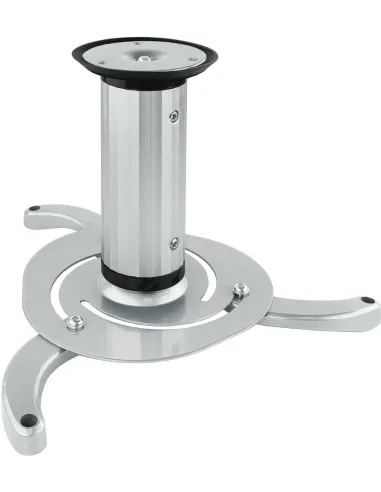TooQ PJ1010TN-S Soporte de Techo para Proyectores Inclinable y Giratorio 360º Máx. 10Kg Plata
