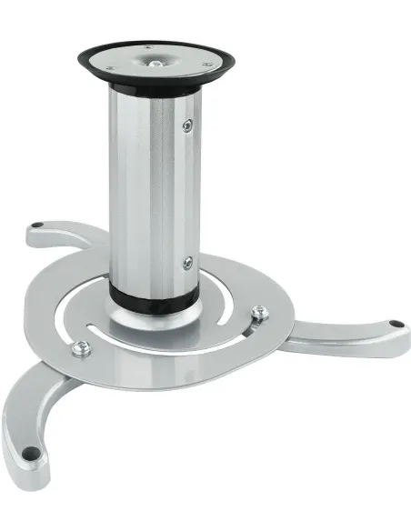 TooQ PJ1010TN-S Soporte de Techo para Proyectores Inclinable y Giratorio 360º Máx. 10Kg Plata