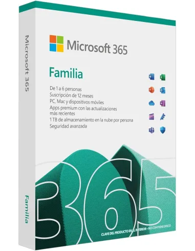 Microsoft 365 Familia 12 Meses 6 Usuario