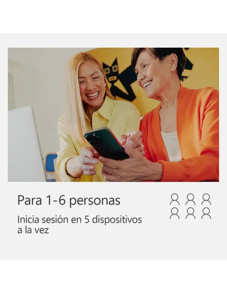 Microsoft 365 Familia 12 Meses 6 Usuario